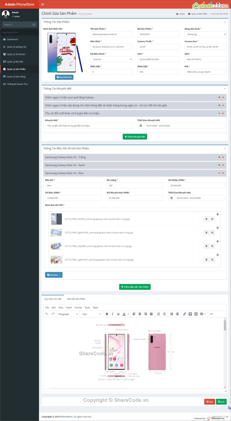 Đồ án tốt nghiệp ĐHBK HN,Có báo cáo và slide,HTML5 CSS JavaScript Jquery Ajax,website thương mại điện tử,Website Điện Tử PhoneStore